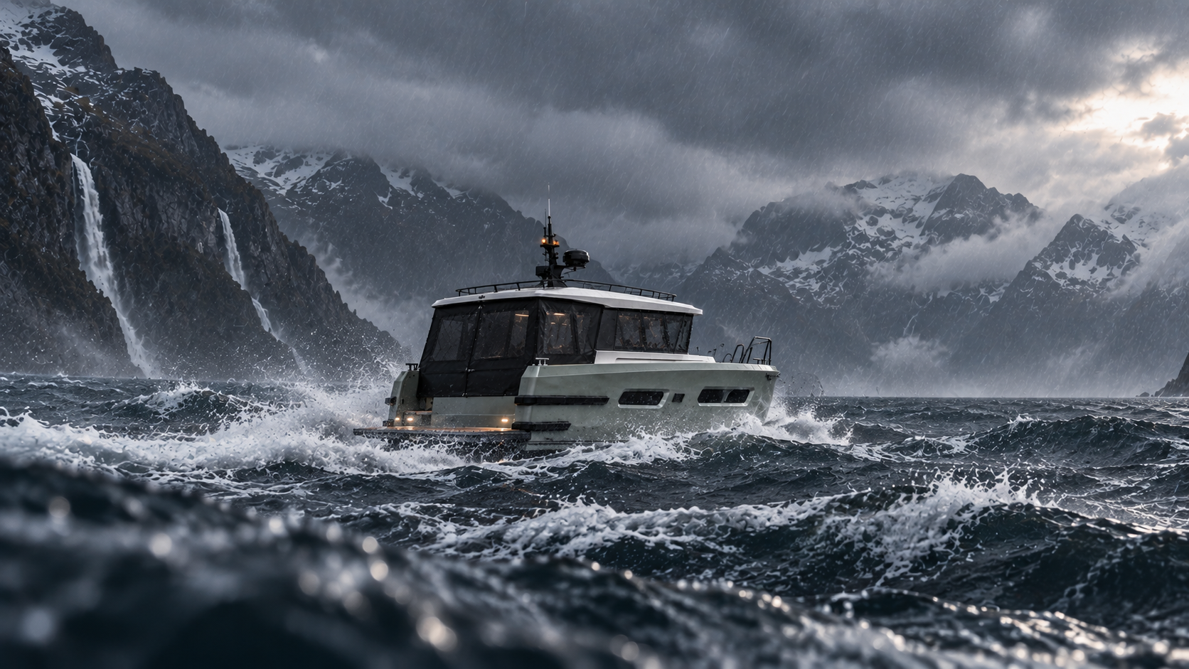 North Patrol 35 in stormy Nordic weather